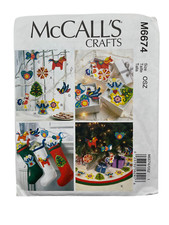 Mccall m6674 christmas for sale  Houston