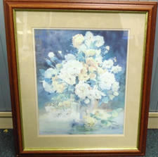Framed print yellow for sale  MIRFIELD