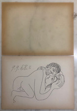 Pablo Picasso Stampa Serie 347 incisioni erotiche 9.9.68. II Dim: 27,4x20,0 cm usato  Roma