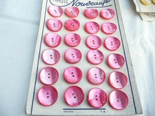 Plaque boutons anciens d'occasion  Tarbes