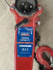 Sealey lh1000 lever for sale  DAGENHAM