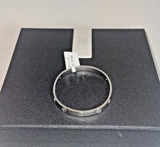 Pulseira de prata esterlina 925 com parafuso | Design unissex minimalista | Polido, usado comprar usado  Enviando para Brazil
