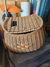 Wicker fishing basket for sale  Muskegon