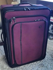 Victorinox burgundy suitcase for sale  SOUTHAMPTON