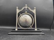 Suporte de mesa suspenso World Globe prata cinza níquel cromo suspenso - 8 5" comprar usado  Enviando para Brazil
