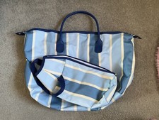 Blue stripped cotton for sale  THETFORD