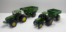 Lote de 4 tratores John Deere 8320R 4555 com carrinho de grãos em escala 1/64 ERTL comprar usado  Enviando para Brazil