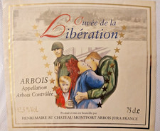 étiquette vin arbois d'occasion  Castillon-la-Bataille