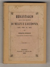 Brigantaggio nelle zone usato Brigantaggio nelle zone usato  Firenze