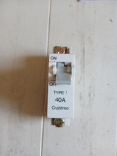 Crabtree sb6000 40a for sale  NORWICH