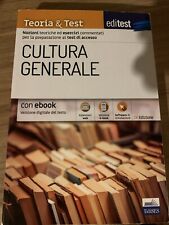 Editest cultura generale. usato  Lucca