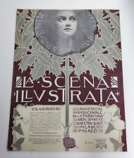 Scena illustrata ottobre usato  Firenze
