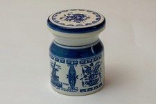 Delft mustard pot for sale  LEVEN