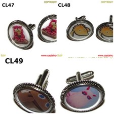 Steampunk cufflinks bagpuss for sale  BRADFORD