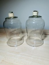 Pair clear glass for sale  Downingtown