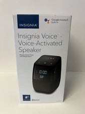 Alto-falante ativado por voz Insignia com Bluetooth e Google Assistant NOVA CAIXA ABERTA, usado comprar usado  Enviando para Brazil