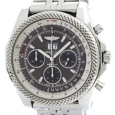 Relógio masculino automático polido Breitling Bentley 6,75 aço A44364 BF578761, usado comprar usado  Enviando para Brazil
