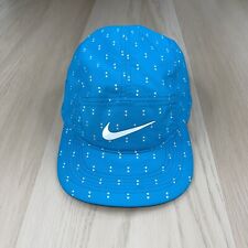 Boné Nike ajustável masculino azul Dri Fit treinamento de corrida 5 painéis AW84 comprar usado  Enviando para Brazil