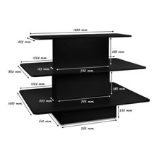 Black shelf island for sale  TRIMDON STATION