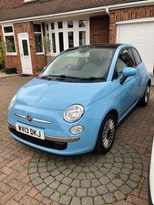 fiat 500 lounge 2013 for sale  HUNTINGDON