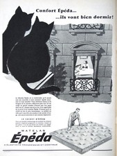 1955 press advertisement d'occasion  Expédié en Belgium