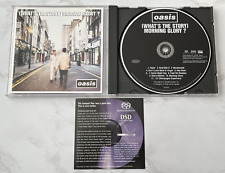 Oasis What's The Story Morning Glory CD SACD w/Hype Sticker! Epic ES 67351 RARE! comprar usado  Enviando para Brazil