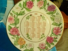 Piatto calendario 1990 usato  Milazzo