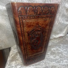 Vintage tooled leather for sale  LIVERPOOL