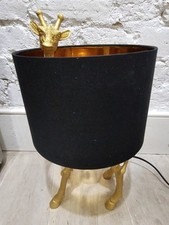 Gold resin giraffe for sale  LONDON