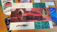 Renault brochures poster for sale  UCKFIELD