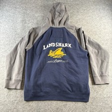 Usado, Moletom com capuz Jimmy Buffet Margaritaville masculino XXL barbatanas Landshark Lager zíper completo comprar usado  Enviando para Brazil