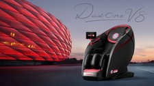 Fotel masujący iRest Dual Core V8 czarno-czerwony na sprzedaż  PL