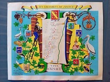 Ancienne affiche vins d'occasion  Forcalquier