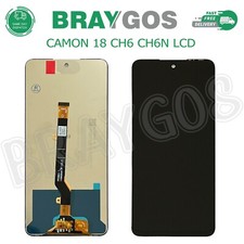 Usado, Substituição para Tecno Camon 18 CH6 CH6n digitalizador tela sensível ao toque display LCD comprar usado  Enviando para Brazil