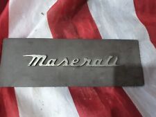 Plastica scritta maserati usato  Morano Calabro