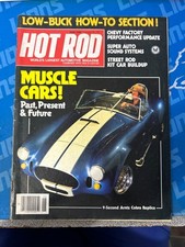 HOT ROD-JUNHO 1980-MUSCLE CARS-PASSADO, PRESENTE E FUTURO-SHELBY COBRA HISTORY, usado comprar usado  Enviando para Brazil