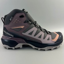 Botas de caminhada Salomon X Ultra 360 Mid CSWP feminina tamanho 6.5 ameixa impermeável NOVAS, usado comprar usado  Enviando para Brazil