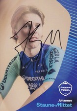 AK, Team Decathlon AG2R La Mondiale 2025, podpisany Johannes Staune-Mittet na sprzedaż  Wysyłka do Poland