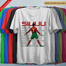 Siuuu shirt cristiano for sale  MANCHESTER
