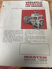 Master manufacturing machine for sale  Chouteau