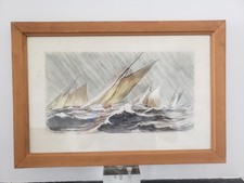 Ancien tableau marine d'occasion  Chaville