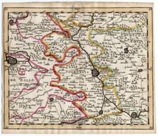 Rare antique map d'occasion  Expédié en Belgium