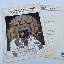 1960s Majestic Thulman Wood-Burning Fireplaces Advertising Booklet Brochure TH8 comprar usado 1960s Majestic Thulman Wood-Burning Fireplaces Advertising Booklet Brochure TH8 comprar usado  Enviando para Brazil