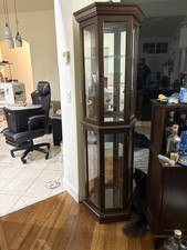 Used lighted curio for sale  Shipping to Ireland