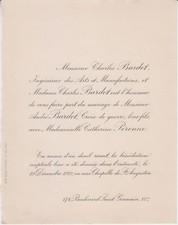 1922 faire part d'occasion  Toulouse-