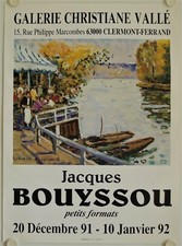 Affiche jacques bouyssou d'occasion  La Courtine