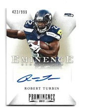 Robert turbin autograph for sale  Omaha