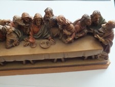 Letztes abendmahl holzschnitze gebraucht kaufen  Berlin