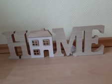 Home schriftzug holz gebraucht kaufen  Paderborn