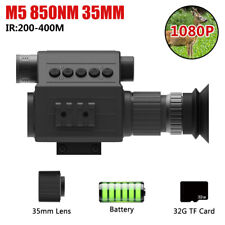Mira óptica de caça mira de rifle visão noturna zoom digital 4x 850nm câmera infravermelha 400m comprar usado  Enviando para Brazil
